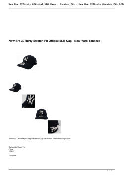 New Era 39Thirty Official MLB Caps - Stretch Fit : New Era