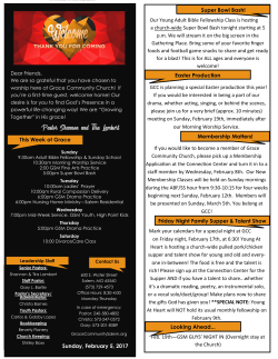 GraceWeeklyBullet2-5.. - Grace Community Church