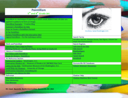 Pointillism - Duncanville ISD