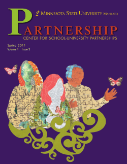 Spring/Summer 2011 Partnership Magazine