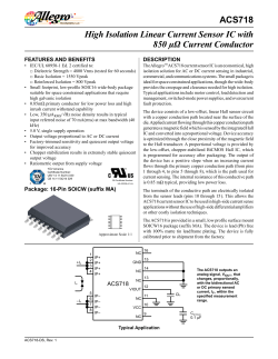 ACS718 - Allegro Microsystems