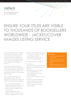 jacket/cover images listing service