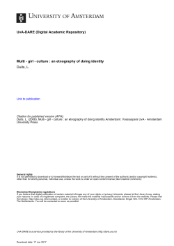 Girls` studies - Research Explorer