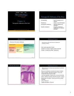 Microbiology - Bethel College