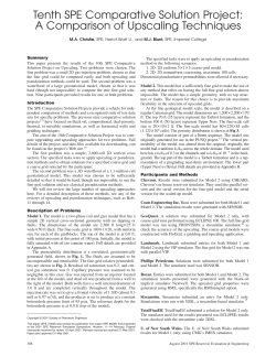 Tenth SPE Comparative Solution Project: A Comparison