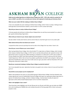 Eddie Jarratt Case Study