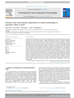 Genomic and transcriptomic approaches to study immunology in