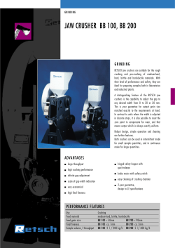 jaw crusher bb 100, bb 200