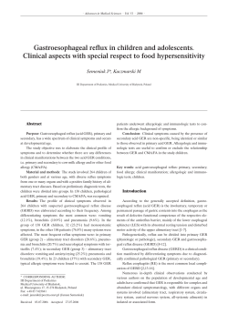 Full text - Advances in Medical Sciences