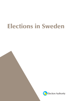 Elections in Sweden