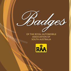 The History of RAA Badges