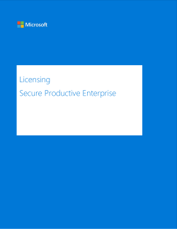 Licensing Secure Productive Enterprise