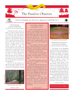 - Friends of the Rockefeller State Park Preserve