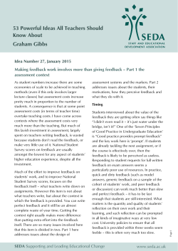 53 Powerful Ideas All Teachers Should Know About Graham Gibbs