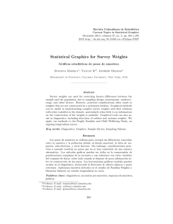 Statistical Graphics for Survey Weights