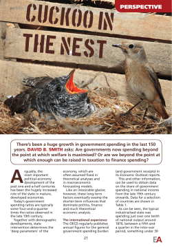 CUCKOO IN? THE NEST? - Institute of Economic Affairs