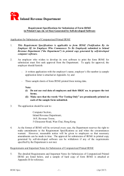 IR56E - Inland Revenue Department 稅務局