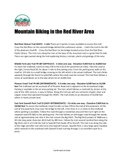 Red River Mountain Biking Trails
