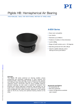 PIglide HB: Hemispherical Air Bearing Stage
