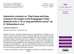 Interactive comment on