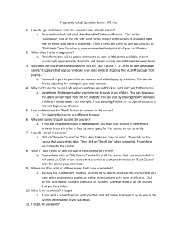 Need Help? Please Read this FAQ Document