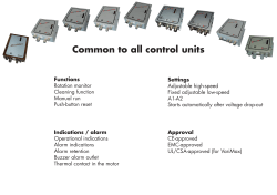 Common to all control units.indd