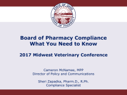 Board of Pharmacy Compliance: What You Need to Know