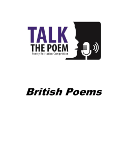 British Poems