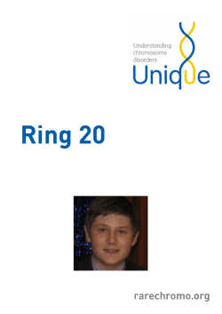 Ring 20 - Rarechromo.org