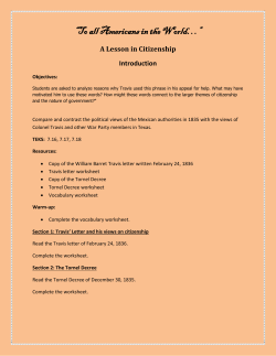 A Lesson in Citizenship