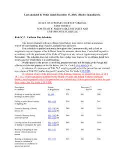 Rule 3C:2 - Virginia`s Judicial System