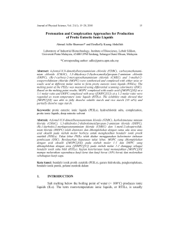 Protonation and Complexation Approaches for Production of