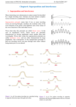 Chapter4: Superposition and Interference