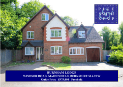 burnham lodge sale particulars