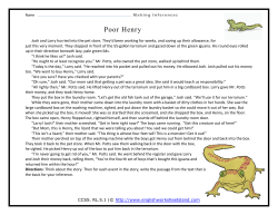 Poor Henry - English Worksheets Land