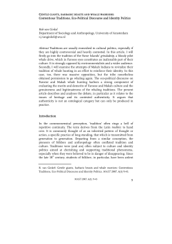 9 Contentious Traditions, Eco-Political Discourse and