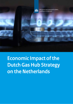 Economic Impact of the Dutch Gas Hub Strategy on