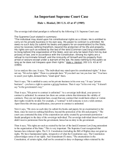 An Important Supreme Court Case