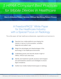 5 HIPAA-Compliant Best Practices for Mobile