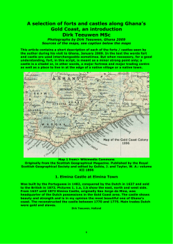Ghana,Gold Coast Castles - Indonesia, Dutch colonial heritage