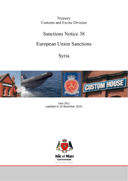 Syria - Isle of Man Government