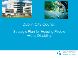 Housing Strategy for People with Disabilities