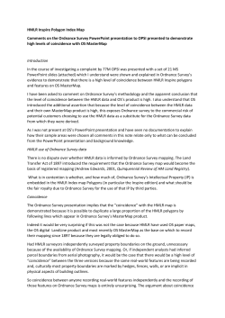 HMLR Inspire Polygon Index Map Comments on