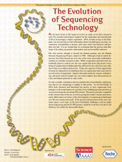 The Evolution of Sequencing Technology
