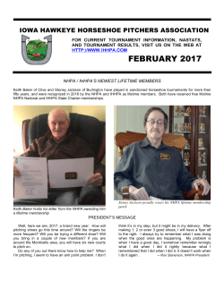 February 2017 newsletter
