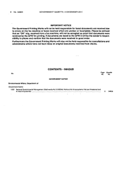 20111209 &ndash; National Gazette No 34809 of 09-December