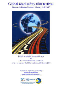 Global road safety film festival