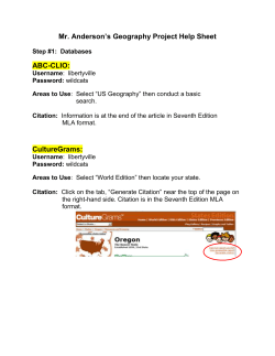 Mr Anderson Geography help sheet