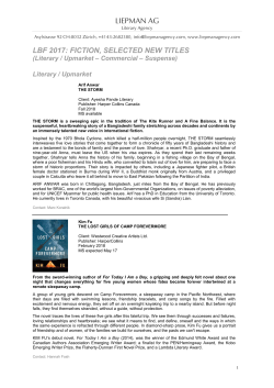 LIEPMAN AG Eva Koralnik Ruth Weibel