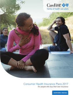 2017 CareFirst Plan Brochure